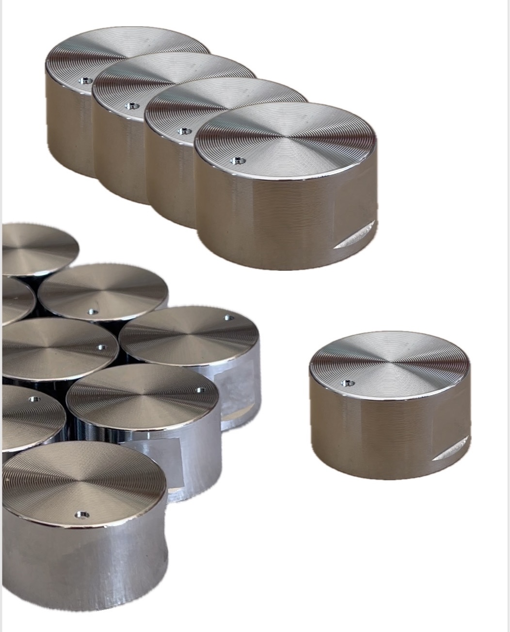 bouton inox