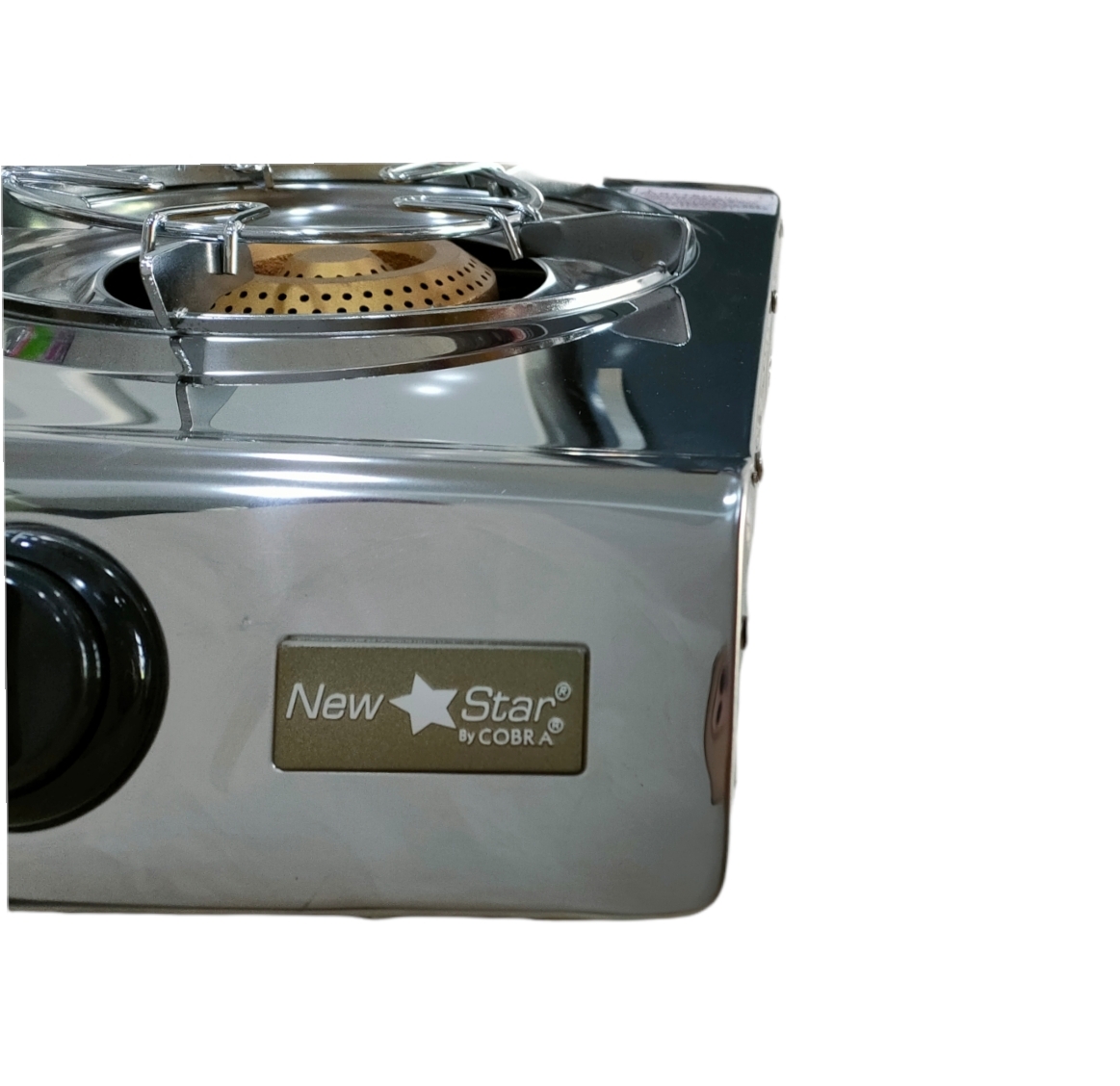 فرن الغاز 3 شعلات gaz new star cobra 03F INOX