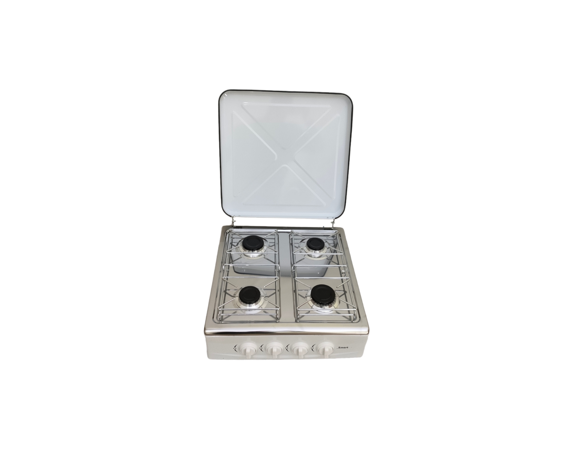 فرن الغاز 4 شعلات gaz 4f inox smart