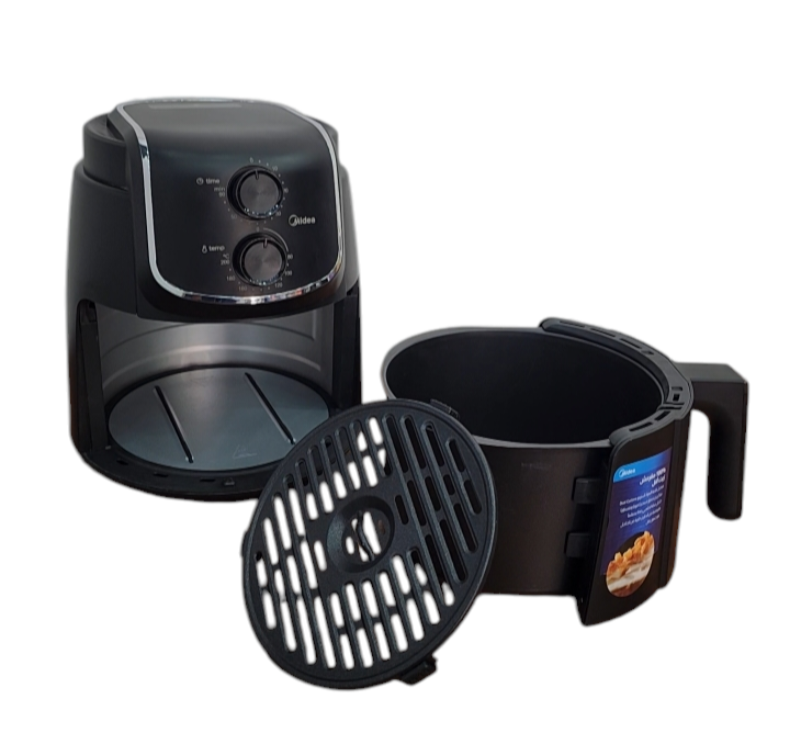 مقلاة هوائية رقمية  air fryer Média noir  * حجم 4,2 لتر