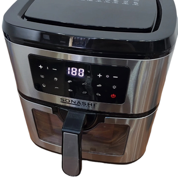 مقلاة هوائية sonashi 9,2 لتر 2000 واط air fryer