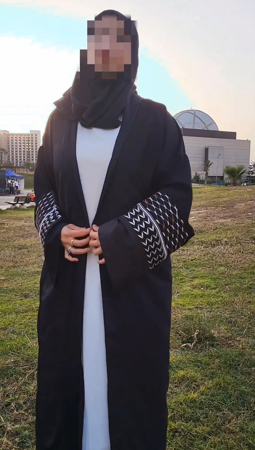 Abaya inspired palastin   🇵🇸