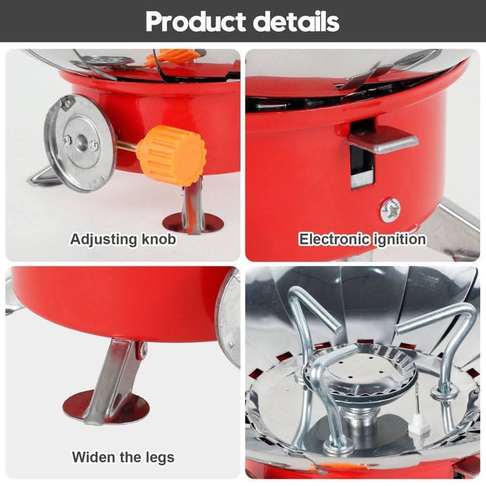 Réchaud de camping windproof