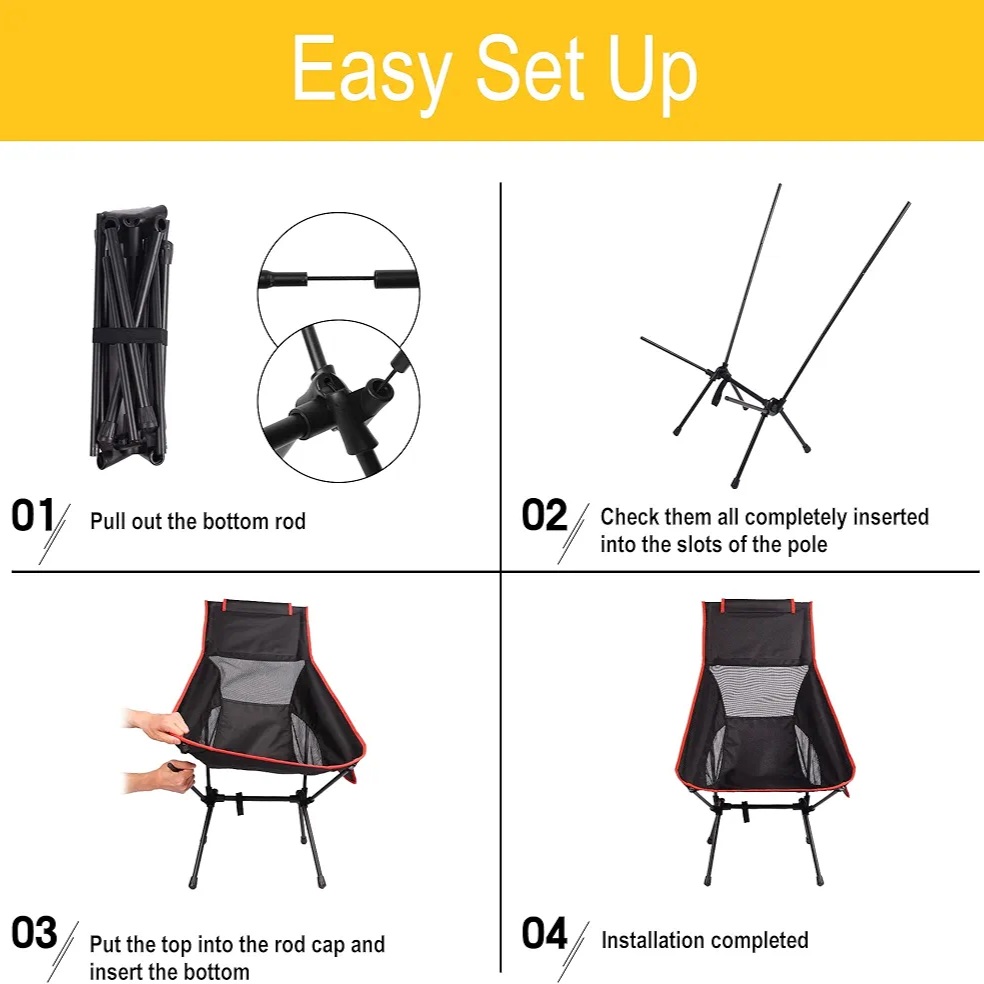 Chaise démontable